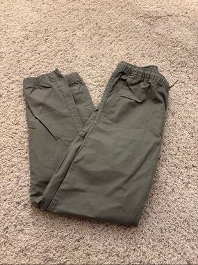 GAP kids Olive Green Elastic-Waist Joggers XXL NWOT